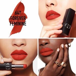 DIOR rouge forever lipstick 647 forever feminine Brand New